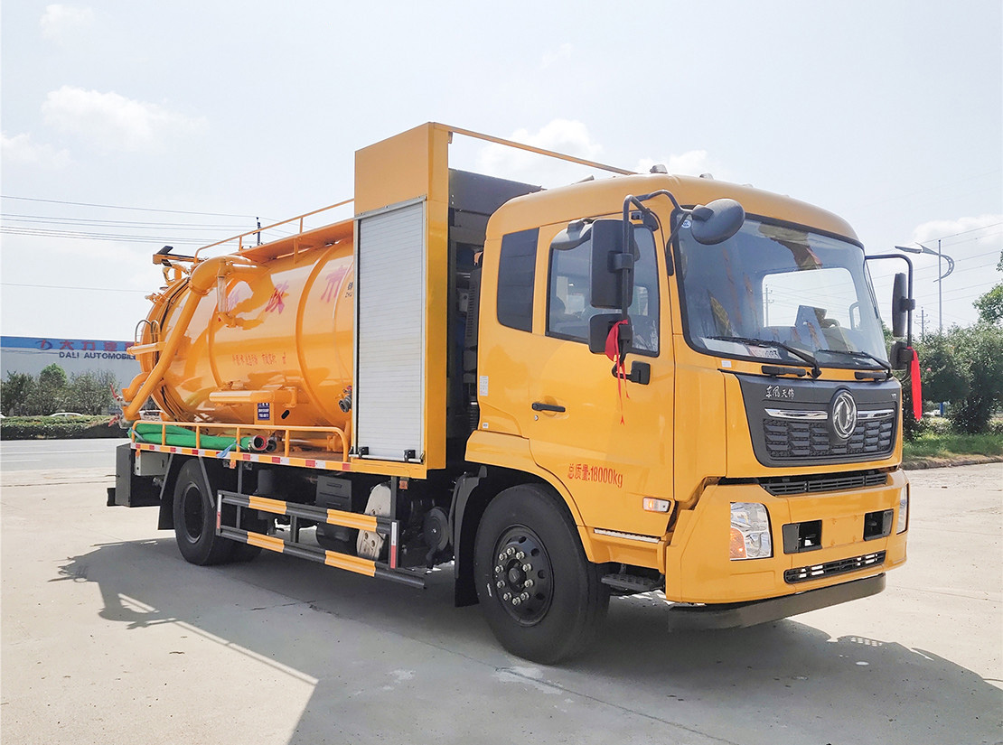 東風(fēng)天錦15方清洗吸污車帶副發(fā) 東風(fēng)天錦15方清洗吸污車帶副發(fā)